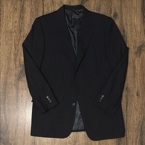 Borks Brothers Made in USA Black Pinstripe Men's Blazer